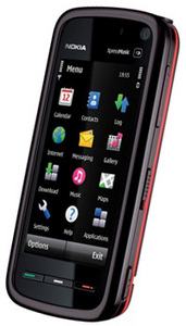 Nokia 5800 XpressMusic, Red