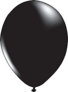 черные воздушные шарики