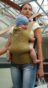 Patapum Baby Carrier Khaki