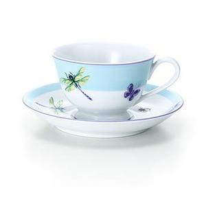 tiffany summer teacup and saucer