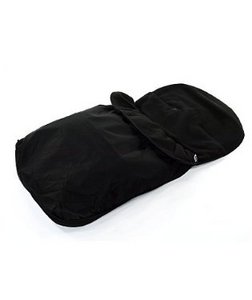 OBaby Fleece lined Footmuff - Black