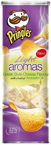 Pringles Light Aromas (Greek Style Cheese)