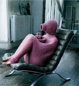 теплый уютный свитер