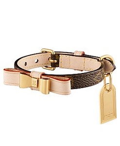 Louis Vuitton Monogram Canvas Baxter Dog Collar XS