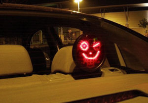 Driving LED Emoticon