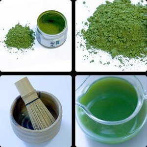 Зеленый порошковый чай
