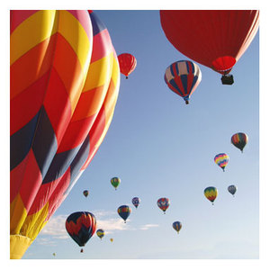 Hot air baloon flight