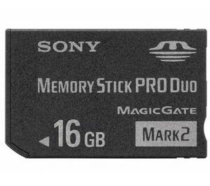 Memory Stick Pro Duo 16gb