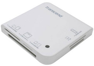 Кардридер Transcend USB2.0 M5, white