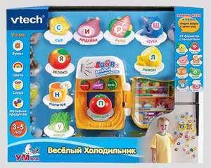 Весёлый обучающий холодильник VTECH ТМ Умка