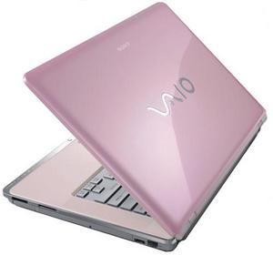 Ноутбук Sony VAIO (розовый)
