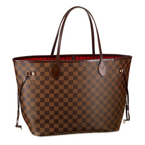 LV damier canvas neverfull