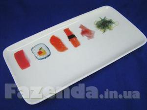 Блюдо для суши с рисунком "My Sushi"