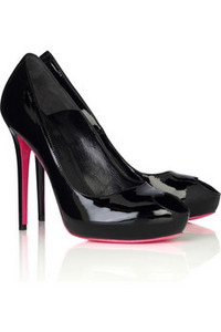 Alexander McQueen Heart peep-toe pumps | NET-A-PORTER.COM