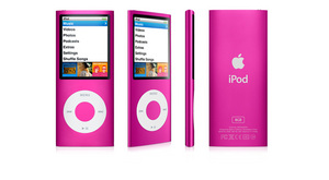 розовый ipod nano 4