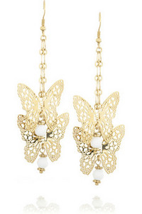 Сережки Fendi