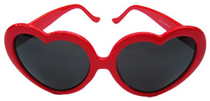 Темные очки-сердечки -Лолита- (арт. C0017002X)