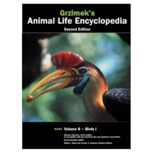 Grzimek's Animal Life Encyclopedia Volume 8-11: Birds