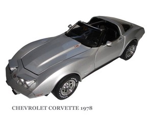 CHEVROLET CORVETTE 1978' 25TH ANNIVERSARY EDITION (TITANIUM SILVER)