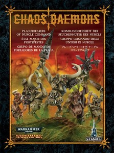 Chaos Daemons Plaguebearers of Nurgle Command