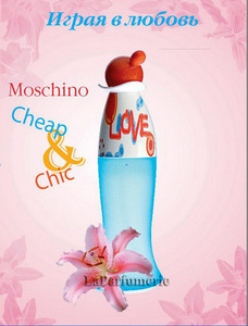 туалетная вода MOSCHINO CHEAP & CHIC I LOVE LOVE