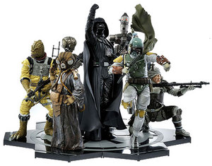 Star Wars - Bounty Hunter 7 Statues