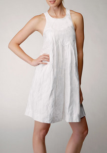 white summer dress