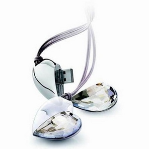 Флэшка Swarovski HEART WARE