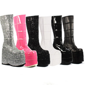 Demonia boots pink