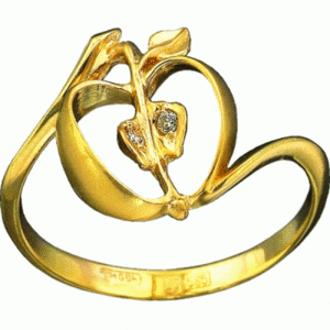 Золотое кольцо "Райское яблочко"