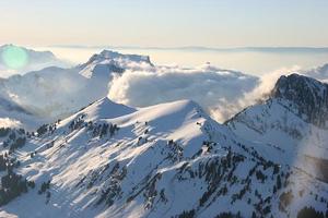 Покататься на сноуборде в Альпах..