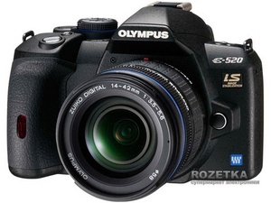 Olympus E-520 Kit + CF 1Gb