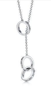 Tiffany 1837 Interlocking circles lariat