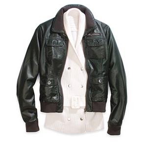Brown or Black Leather Jacket
