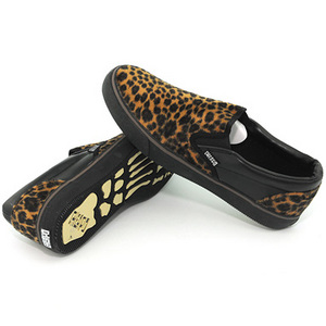 Обувь Cheapo 13223BC Slip On Mens Leopard Black/Brown