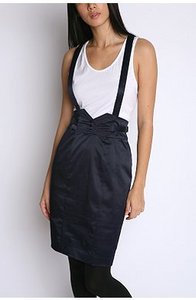 Silence & Noise Sateen Suspender Skirt