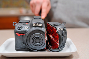 торт,в форме "Canon"