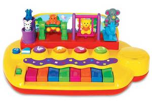 Игрушка-пианино с животными