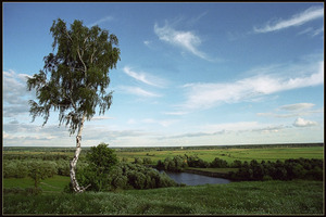 В село летом