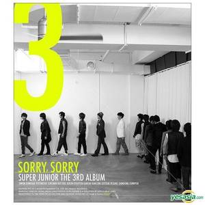 Super Junior Vol. 3 - Sorry, Sorry (Version A)