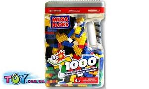 Конструктр "Mega Bloks" (1000 деталей)