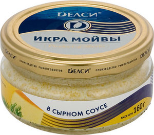 Икра мойвы в соусе