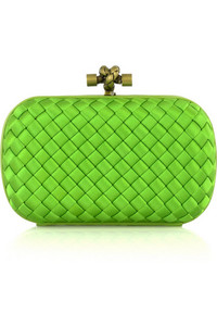 Bottega Veneta woven box clutch