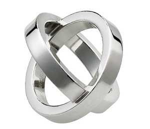 Scarf ring - Palladium