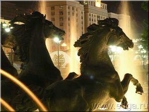 Ночная прогулка по Москве летом :)