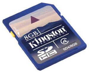 SD-карточка на 8 GB