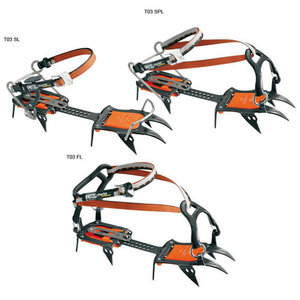 Кошки IRVIS Petzl. 10-ти зубые кошки IRVIS T03 SL - T03 SPL - T03 FL для ски-тура и прогулок по ледникам