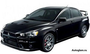 Mitsubishi Lancer X 1.8 black