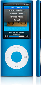 Apple iPod Nano 4 Chromatic - 16Gb NEW 2008 (Blue) Алюминий