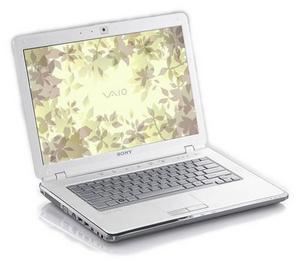 снежный ноут Sony Vaio VGN-CR31SR/ W